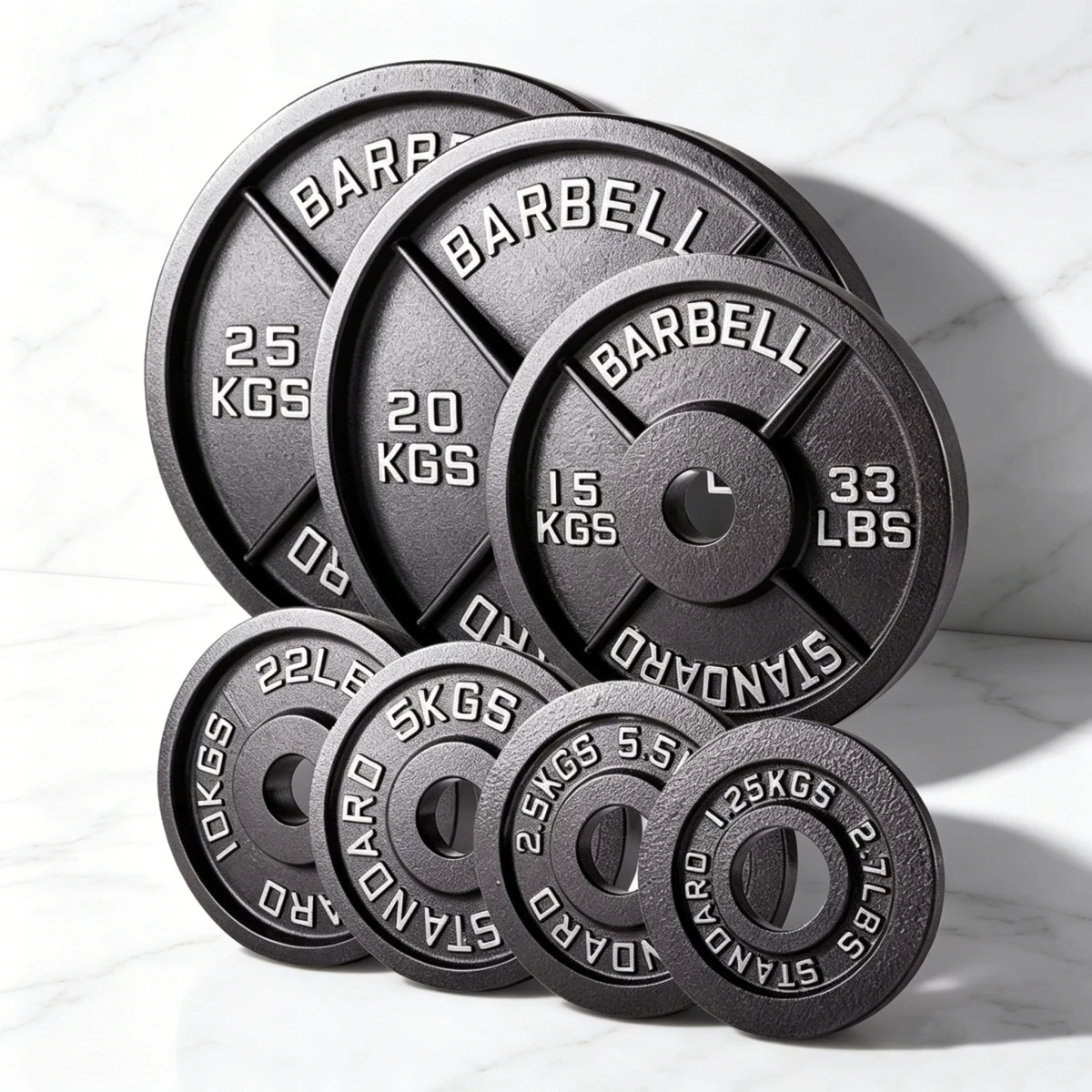 Cast-Iron Olympic Plates
