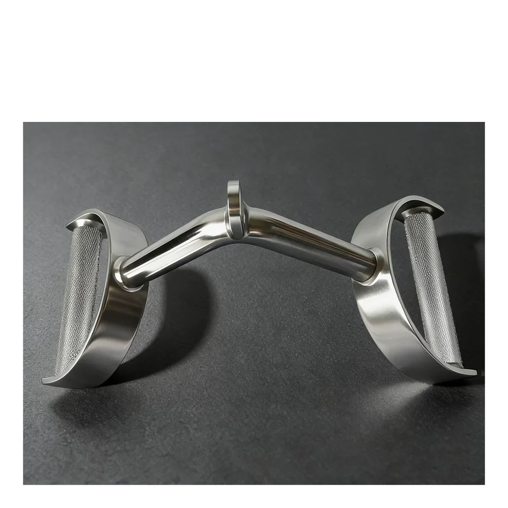 Close-Grip Bent Bar (Chrome)
