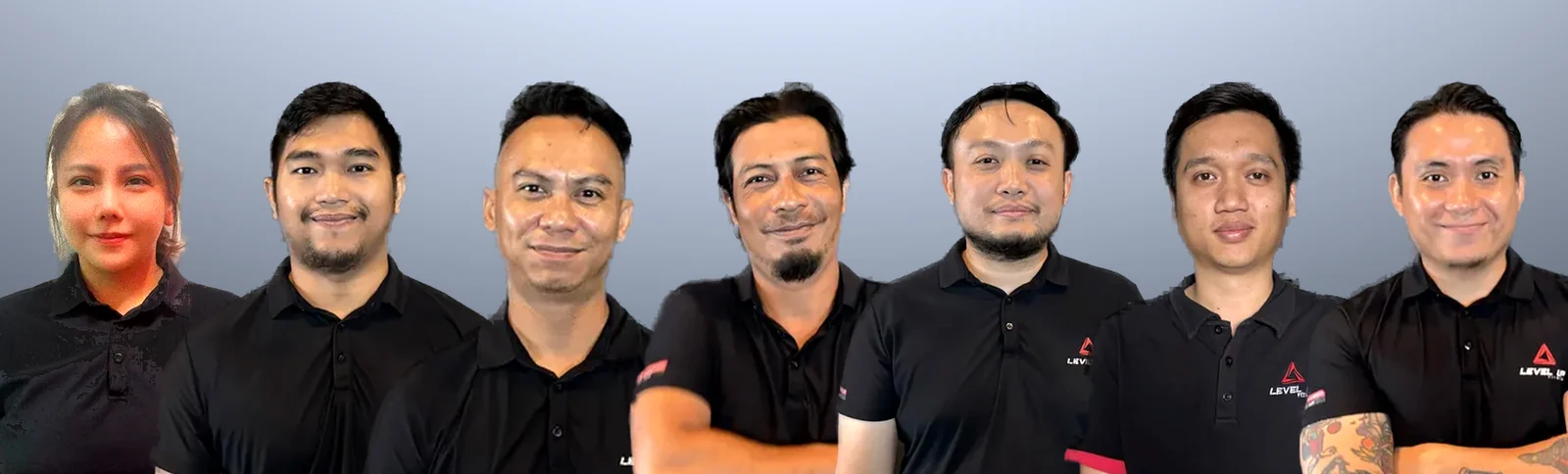 The Level Up Gym Design delivery, installation and service team