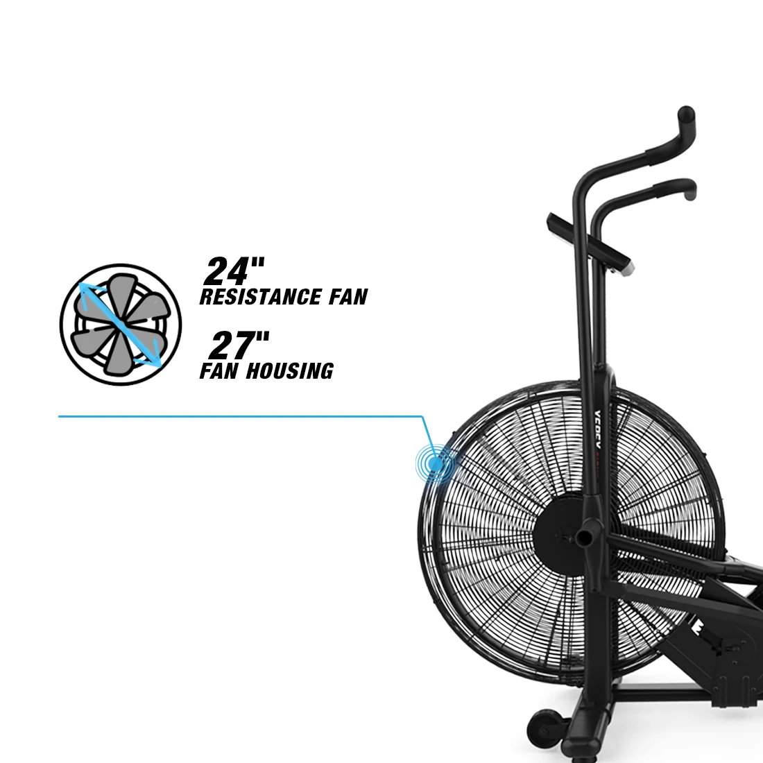 XEBEX Air Bike 1000 - detail view