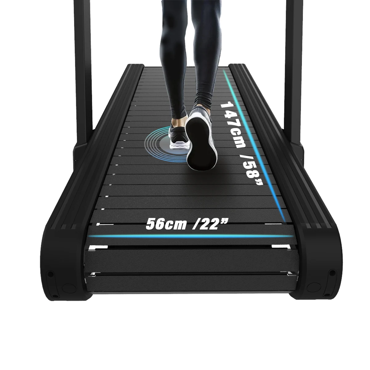 XEBEX FreeRun Motorized Treadmill Smart Connect - detail view