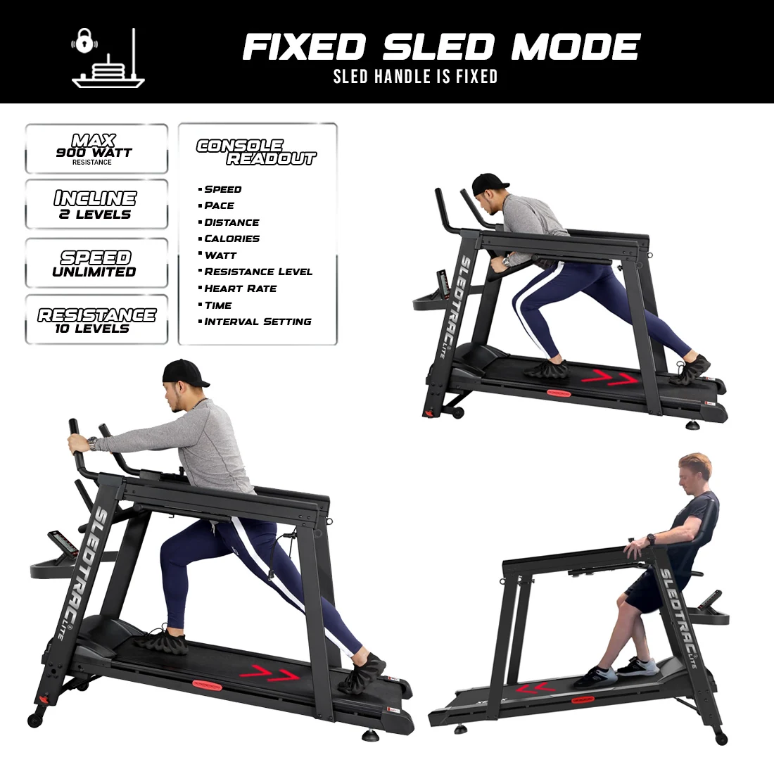 XEBEX SledTrac Lite 5000 - detail view