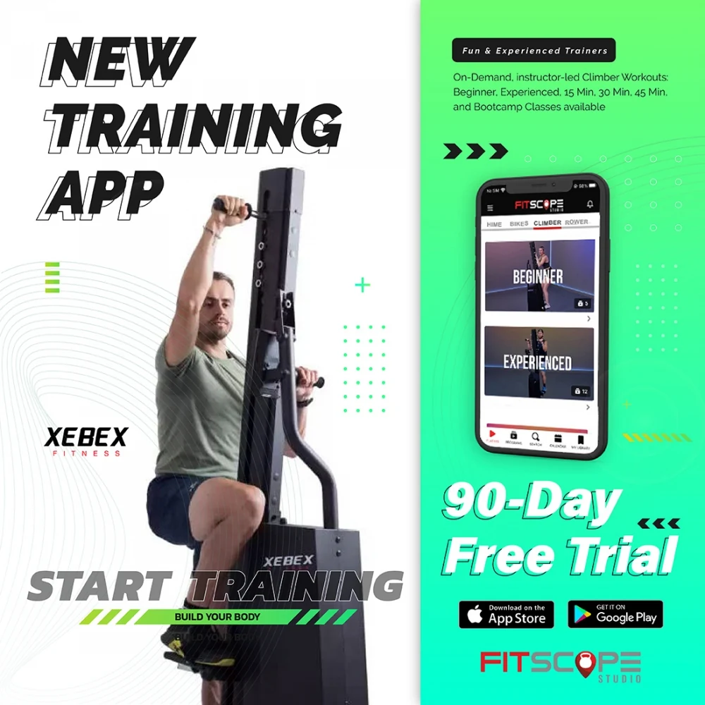 XEBEX Vertical Climber 3.0 Smart Connect - detail view
