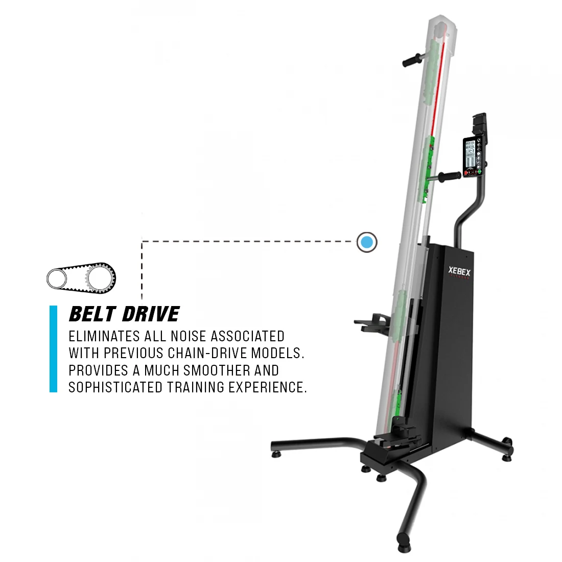 XEBEX Vertical Climber 3.0 Smart Connect - detail view