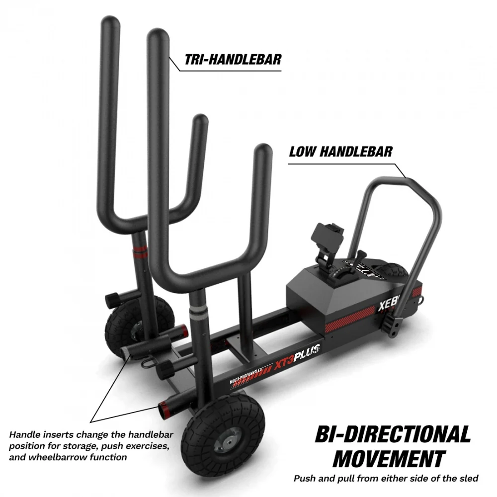 XEBEX XT3 Plus Sled - detail view