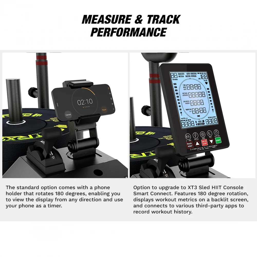 XEBEX XT3 Plus Sled - detail view