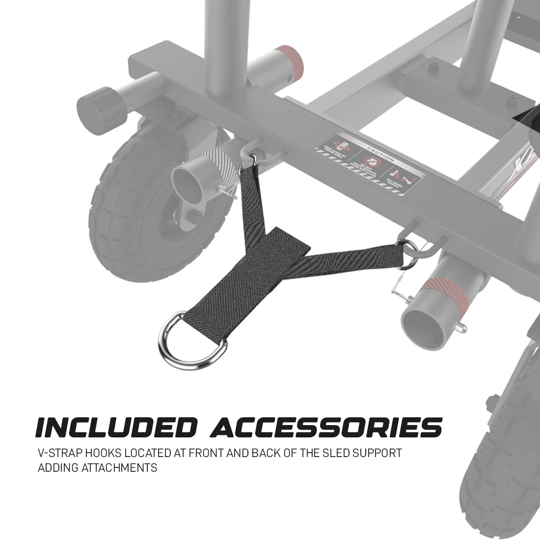 XEBEX XT4 Sled - detail view