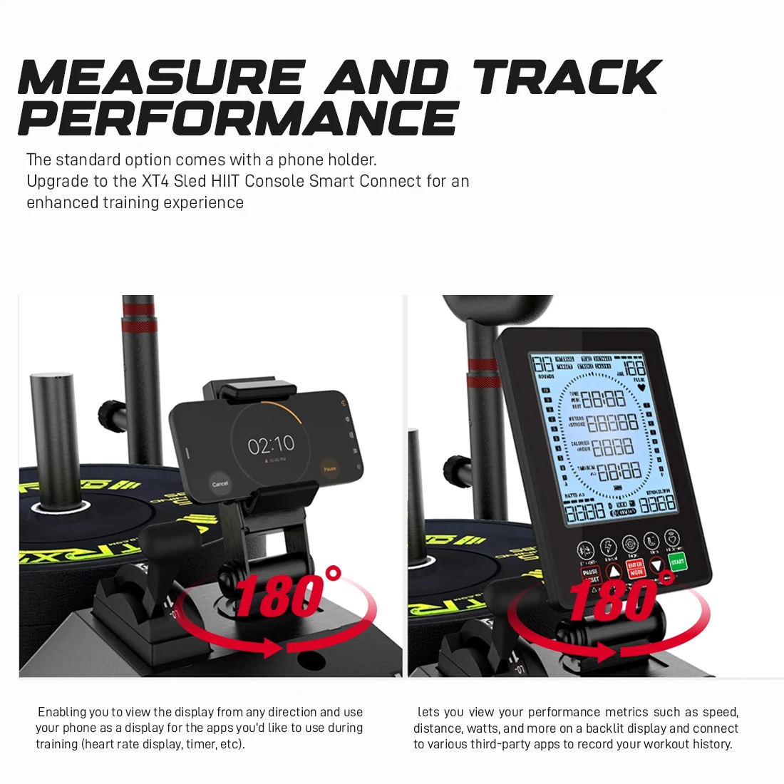 XEBEX XT4 Sled - detail view